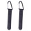 2pcs Baby Stroller Hooks Soft Nylon 5kg Metal Hooks 3