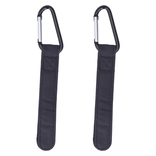 2pcs Baby Stroller Hooks Soft Nylon 5kg Metal Hooks 2