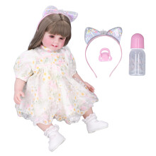 22 Zoll Reborn Baby Puppe Weich Vinyl Bewegliche Glieder