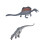 Dinosaur-Modell T-Rex & Spinosaurus Spielzeug 5