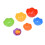 Baby Bathtub Stacking Cup Toys with Bell 4