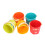 5pcs Colorful Stacking Cups Set Baby Educational Bath Toys 5