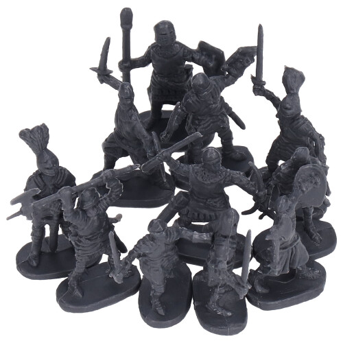 200 st. Plastic Medieval Soldier Figures Edu Toy 3+ 1