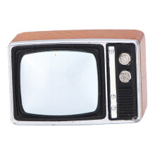 1:12 Retro TV für Puppenhaus Wohnzimmerschmuck
