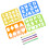 Zeichen-Schablonen-Set Kinder Zahlen Buchstaben Formen 5