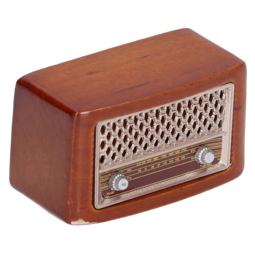 Radio Retro Miniatura Decorazione Gioco 2