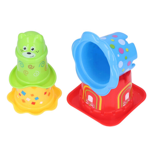 Kinder-Stacking-Cup Baby Strand Cartoon Badezeug 1