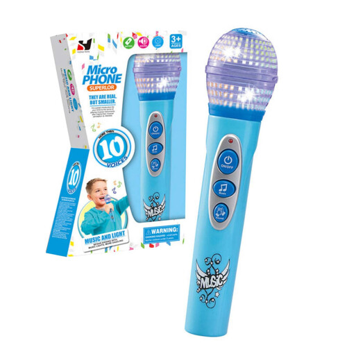 Kinder muziekmicrofoon educatief speelgoed