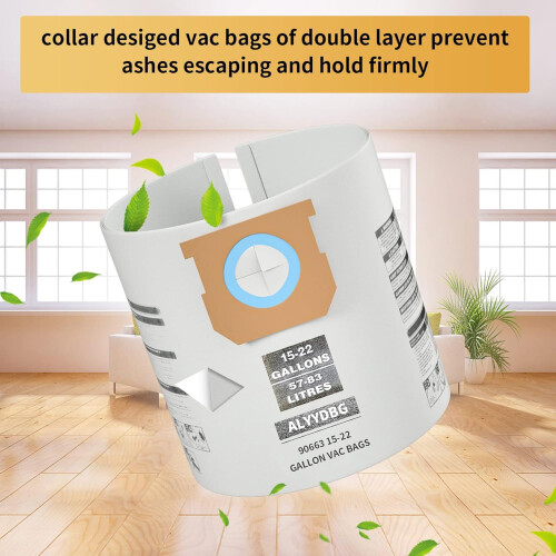Disposable Collection Filter Bags 15-22 Gallon-       5 pack 1