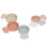 Baby ABS Stacking Bath Cups Educational Toy 3