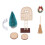 Casa delle bambole Natale 1:12 accessori 2
