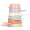 Baby ABS Stacking Bath Cups Educational Toy 2