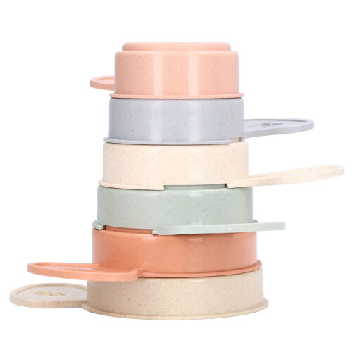 Baby ABS Stacking Bath Cups Educational Toy 1