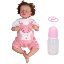 19-Zoll-Reborn-Baby-Puppe-weich-Silikon-beweglich