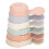 Baby ABS Stacking Bath Cups Educational Toy 5