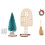 Casa delle bambole Natale 1:12 accessori 5