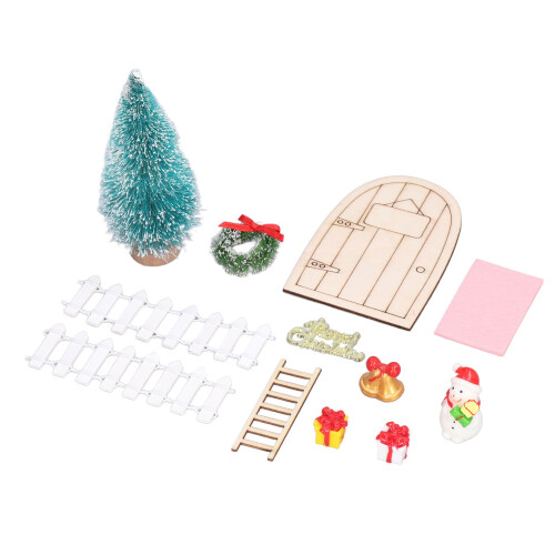 Casa delle bambole Natale 1:12 accessori 1