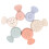 Baby ABS Stacking Bath Cups Educational Toy 4