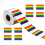Regenbogen-Sticker Streifen Rolle Selbstklebend Dekor 4