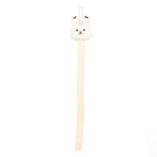(Beige Rabbit) Haarschleifenhalter 73cm Baumwolle, Beige, Hase