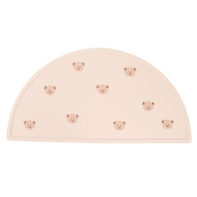 Silicone Infant Placemat Portable Flexible Cartoon Bear