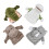 4-teiliges Tier-Handpuppen-Set mit beweglichem Maul 4