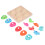 Holz-Dino-Puzzle mit 6 Farben für Kinder 3