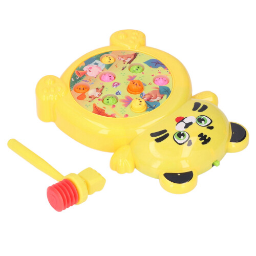 Whack A Mole Game 360 Rotation Cartoon Tiger Battery Powered 2