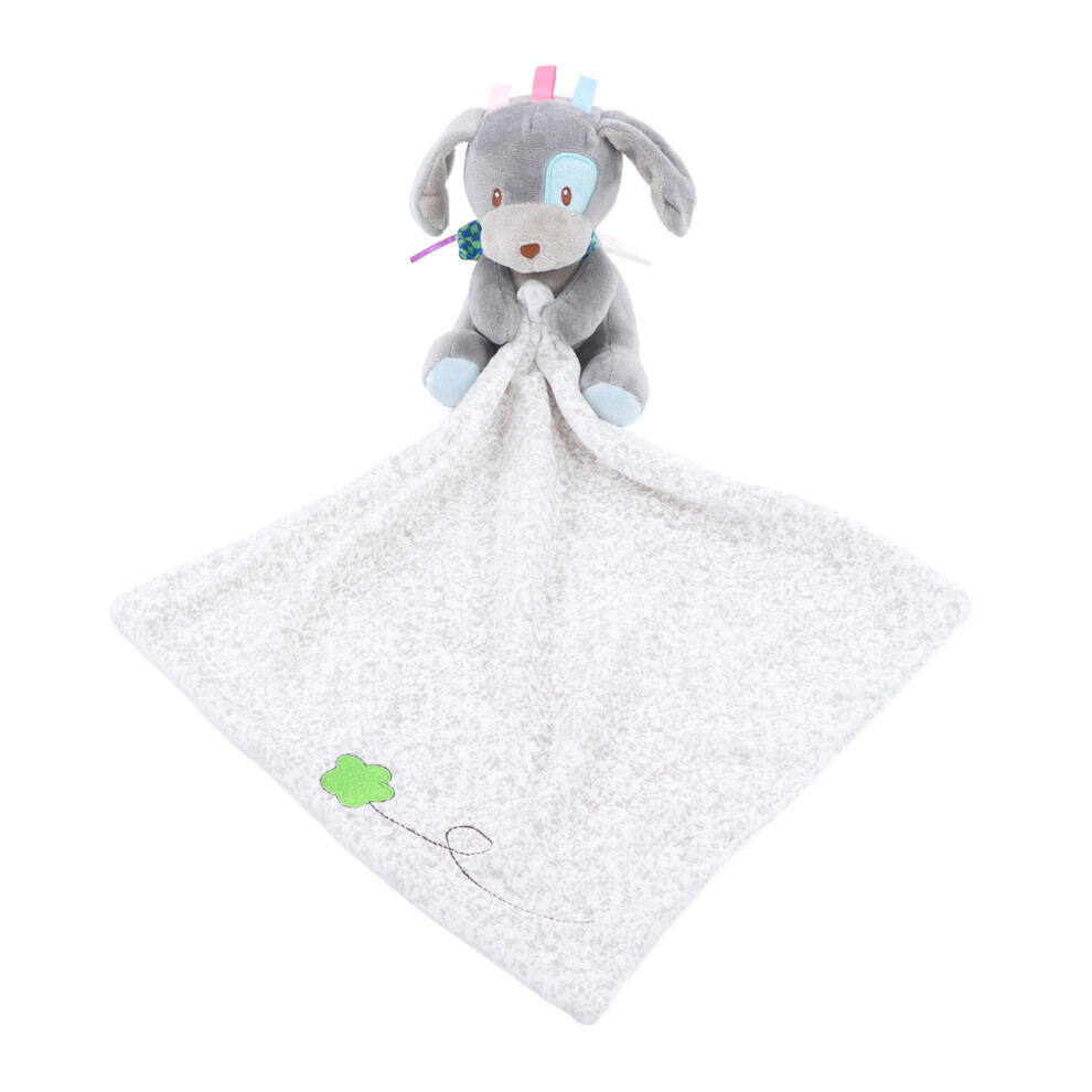 Baby Security Blanket Soft Puppy Design Plush Toy