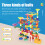 DIY maze ballen track bouwstenen 2