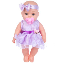 Reborn-Puppe 30cm, Simulation Baby aus weichem Kunststoff