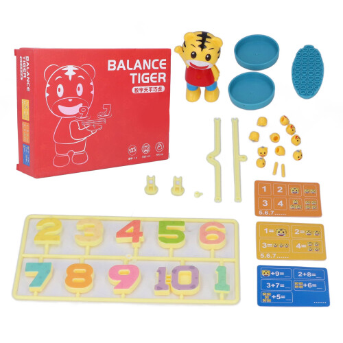 Zählspiel Tiger interaktiv für Kinder