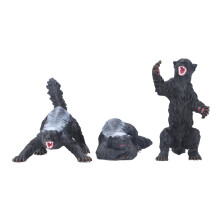 Lebensechte Wildtierfigur Plastik Ratel Spielzeug