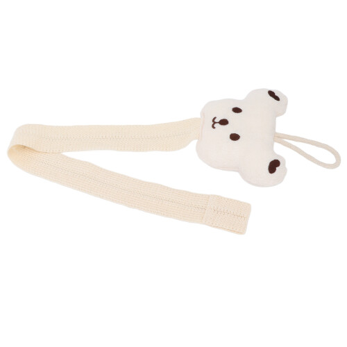 (Beige Bear) Haarschleifenhalter 73cm Baumwolle, Beige, Hase 2