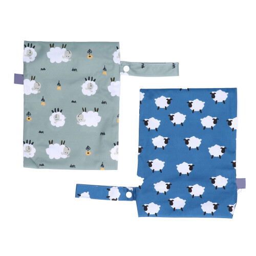 (ES075 006) 2x Windelbeutel-Organizer wasserdicht