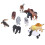 12x Tier-Modell Dschungel-Set, Kinder-Keksdeko 3