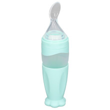(Blue) Fütterungsschnuller Filter-Sicherheitsdesign Babynahrung Blau