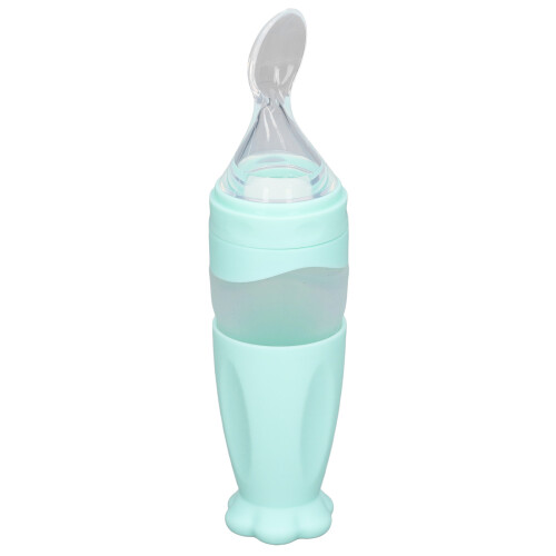 (Blue) Fütterungsschnuller Filter-Sicherheitsdesign Babynahrung Blau