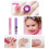 Kit Trucco Portatile Bambini Gioco Bellezza Lavabile 5