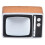 TV per Dollhouse Stile Carino e Durevole 1