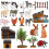 Mini-Tierfiguren-Set Bauernhof Lernspielzeug für Kinder 1