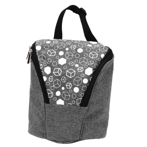 Large Waterproof Baby Bottle Bag Dark Gray