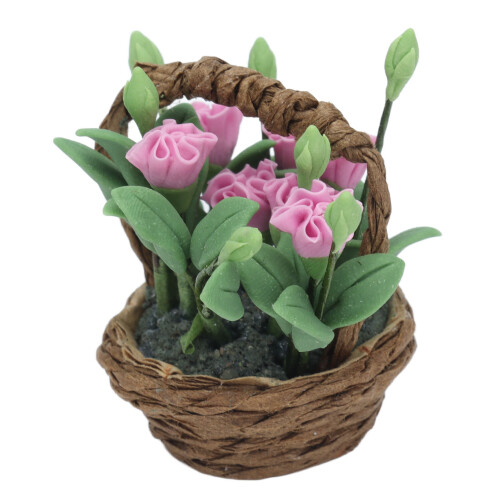 Vivid Miniature Flowers for Dollhouse 1