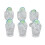 6pcs 1:12 Miniature Wine Bottle & Cup Set 4