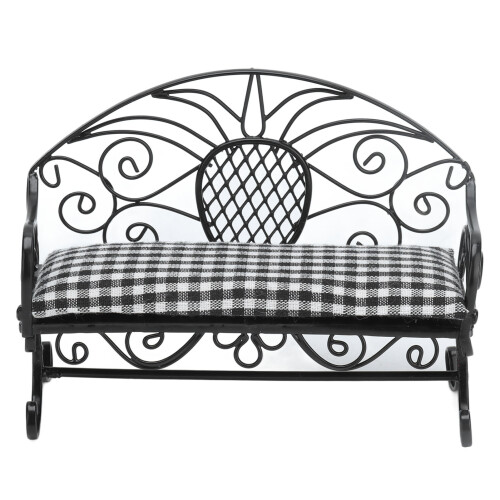 1:12 Miniature Bench: Fine Workmanship Furniture