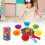 Rainbow Counting Toys Set Educational Gift Kids 3
