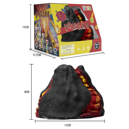 Dig Volcano Kit: Educational Science Eruption Stone Set 1