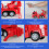 Sproei Brandweerauto Speelgoed Set Educatief Gift 5