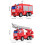 Sproei Brandweerauto Speelgoed Set Educatief Gift 2