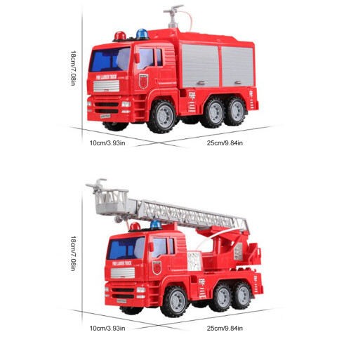 Sproei Brandweerauto Speelgoed Set Educatief Gift 1